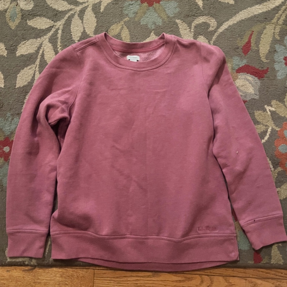 LL Bean crew sweatshirt